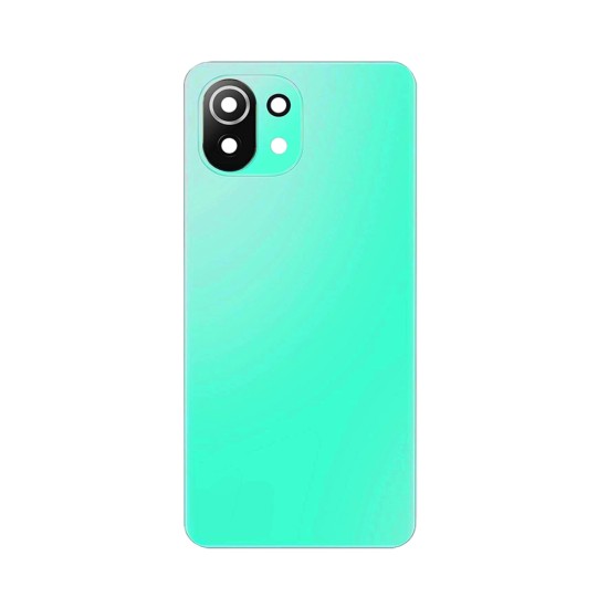 Back Cover+Camera Lens Xiaomi Mi 11 Lite/Mi 11 Lite 5G Green Back Cover+Camera Lens Xiaomi Mi 11 Lite/Mi 11 Lite 5G Green